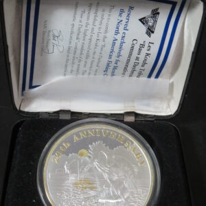 Les Kouba Silver Medal N.A. Fishing Club 20th Anniv.