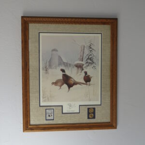 "Winter Wonder" Framed Art for sale by Leo Stans  A-119PH