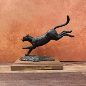 "Pursuit with Pride" Bronze for sale. Artist Joe Halko